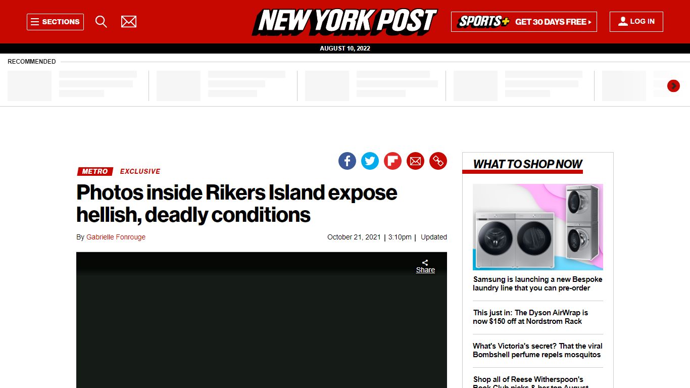 Photos inside Rikers Island expose hellish, deadly conditions